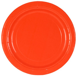 Тарелка d-230 картонная ламинированная с бортом "Red" (1*50/10уп)