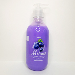 Жидкое крем-мыло "GRASS" 0,5л Черника в йогурте (1/15)