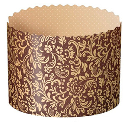 Форма Кулич d134*h100мм Флора бол(1/100/1400)