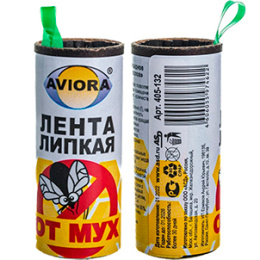 Липкая лента от мух "в ассортименте" (1/100)