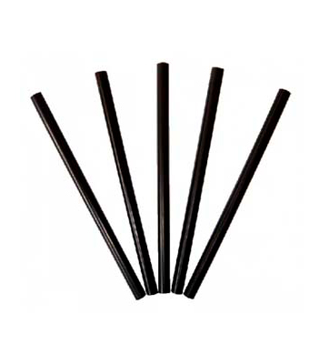 Трубка прямая ТОЛСТАЯ Черная (1*250/23уп)