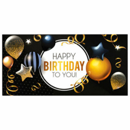 Конверт для денег "Happy birthday to you" Шары, арт.113751