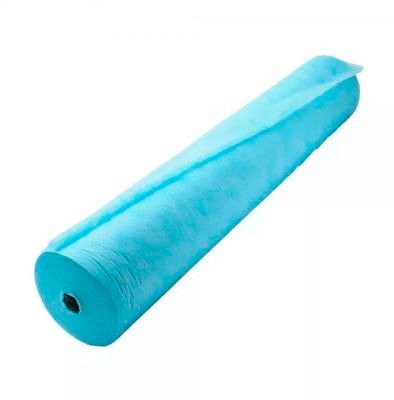 Простыни 70*200 в рулоне голубые №100 (1/6)