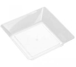 Форма для фуршета 45мл. "Малая тарелка" прозрачная (1*25/30уп)