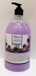 Крем-мыло для рук и тела "Romax" Черничный смузи 1л. (1/8)