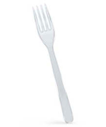 Вилка Премиум Прозрачная (1*50/30уп)