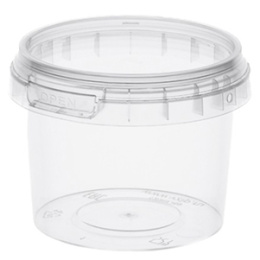 Контейнер круглый с крышкой 120мл, упорное кольцо+конт.замок, ВЗЛП (1/80/480)