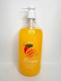 Жидкое крем-мыло "GRASS" 1л Манго и лайм (1/6)