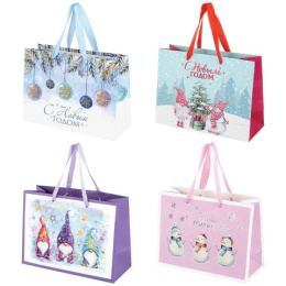 Пакет подарочный НГ 27*20 "Artpaper Wide", в ассортименте, арт.592117