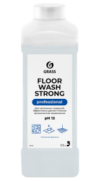 Средство для мытья пола "Floor Wash Strong" щелочное 1л (1/12) МАРКИРОВКА																														