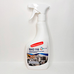 БИО 118 Средство для чистки грилей и духовых шкафов, 0,5л (1/12)