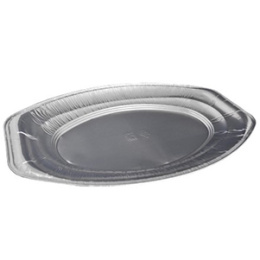 Поднос фольгированный овальный 1800мл (1/30/120)