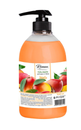 Гель-мыло для рук и тела "Romax" Манго 1л. (1/8)