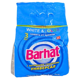 Стиральный порошок "Barhat универсал" 3,0 кг (1/4)