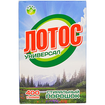 Стиральный порошок "Лотос" 400гр. (1/20)