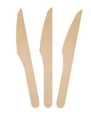 Нож деревянный 160мм (1*50/100уп)