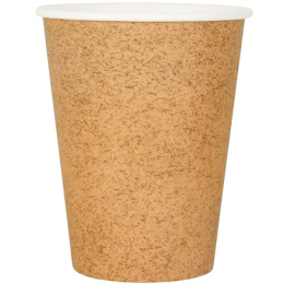 Стакан 350мл. для горячего Крафт (1*50/20уп)