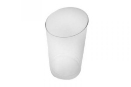 Форма для фуршета 75мл, Medium Conical прозрачная (1*25/20уп)