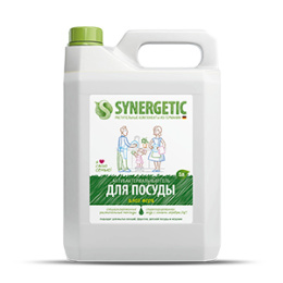 Средство для мытья посуды Synergetic "Алоэ" 5л (1/4) МАРКИРОВКА																														