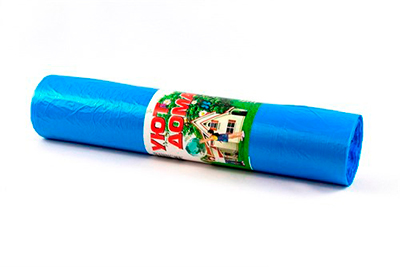 Мешок мусорный 120л. "Ижевск", голубой (1*50/20уп)