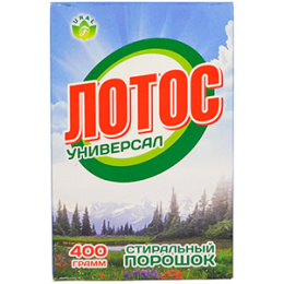 Стиральный порошок "Лотос" 400гр. (1/20)